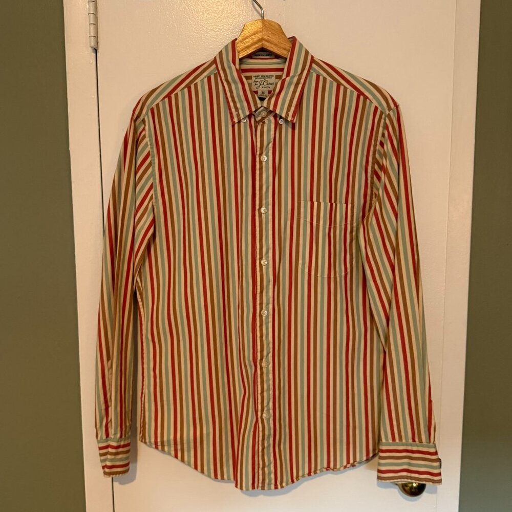J. Crew Multicolor Striped Shirt